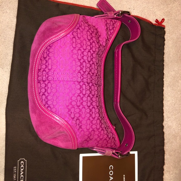 Pink Coach Bag - Picture 5 of 7